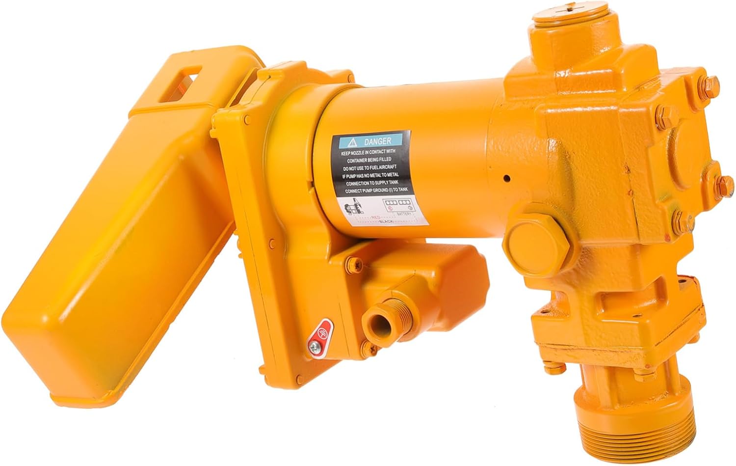 OUNONA Volt Dc Explosion Fuel Pump Gasoline Transfer Pump No Lubrication Cast