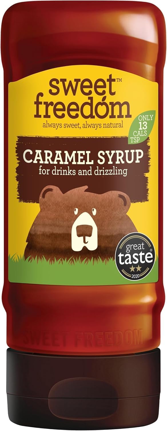 Sweet Freedom Caramel Syrup 350 g (Pack of 1)