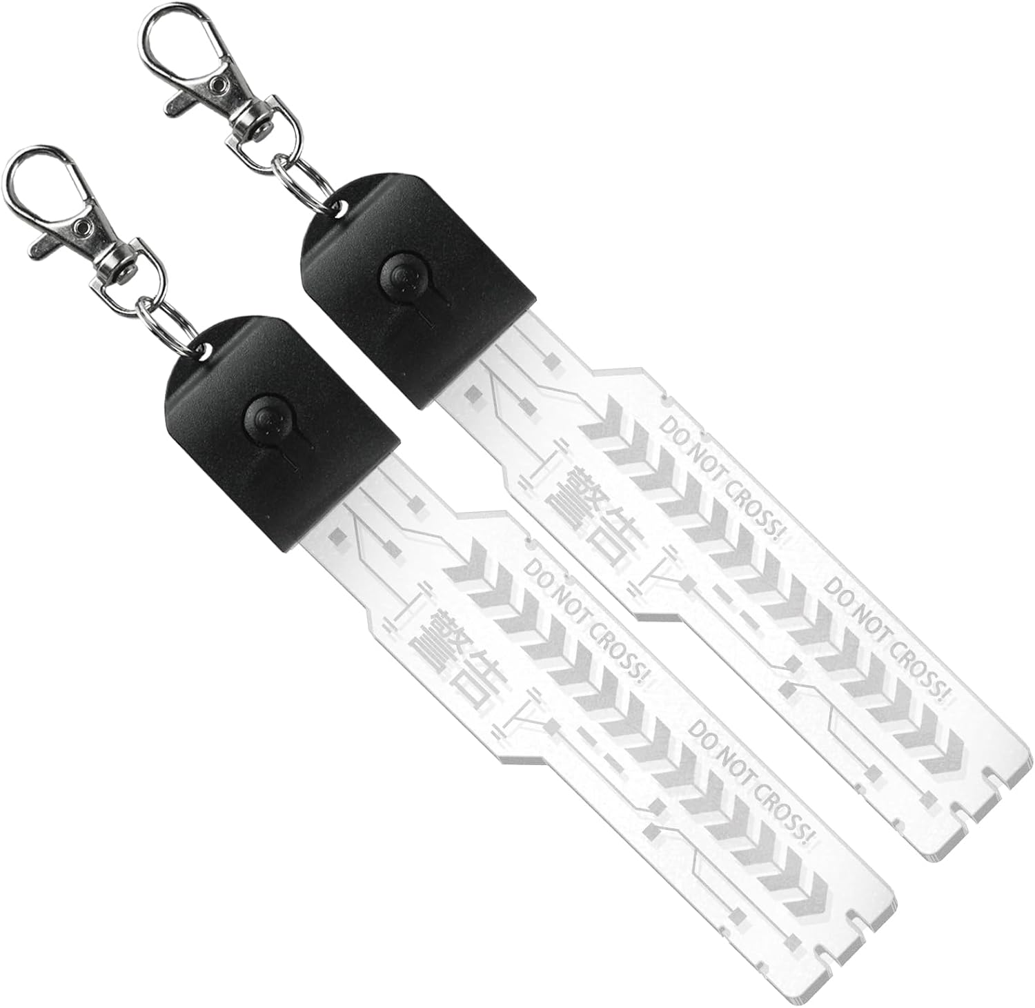 LED punk pendant, USB rechargeable with multiple lighting modes, futuristic punk accessories for led punk mask