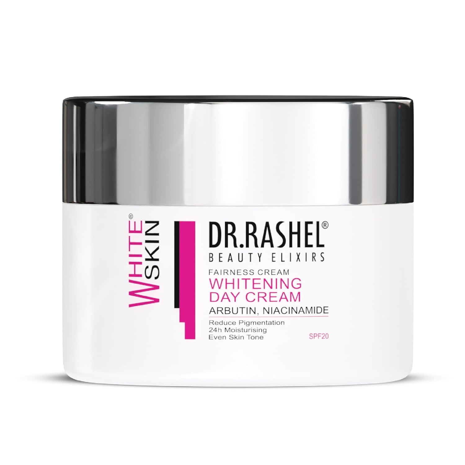 White Skin Day Cream For Women And Men All Skin Types Repairs Cells Provides Sun Protection And Rejuvenates Vegan Paraben Free - 50 G / 1.76 Fl Oz