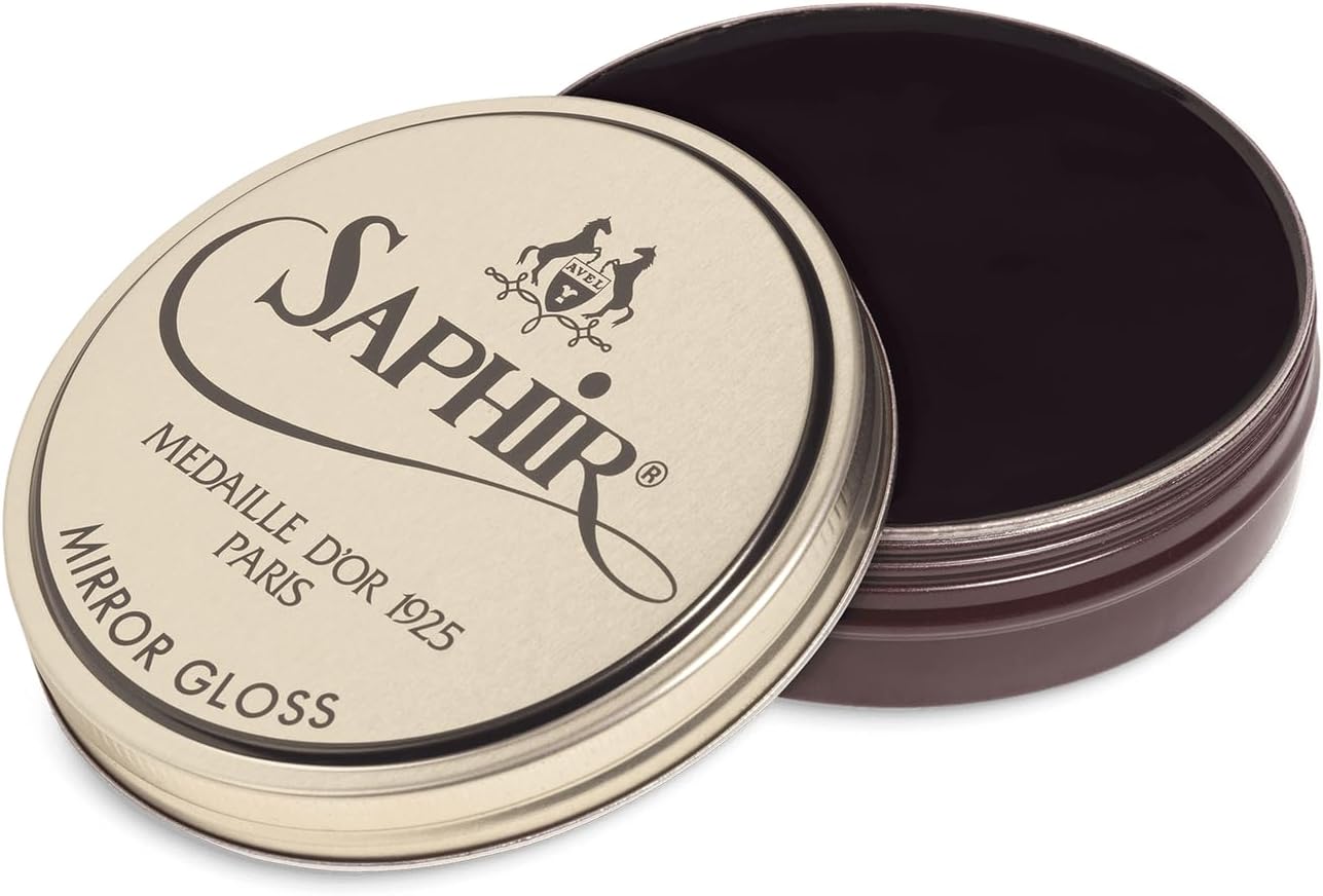 SAPHIR Medaille d’Or Mirror Gloss - Natural Wax Polish for Leather Shoes & Boots