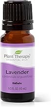 Plant Therapy Lavender Essential Oil 100% Pure, Undiluted, Therapeutic Grade, Aromatherapy Diffuser for Relaxation and Body Care, Healthy Skin and Hair, 10 mL (1/3 oz)