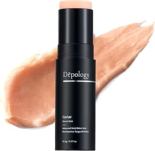 Depology Caviar Multi Balm Stick, Hydrating Serum Stick for Refined Wrinkle Appearance, Luxurious Facial Balm to Hydrate and Diminish Signs of Aging, Korean Beauty & Personal Care