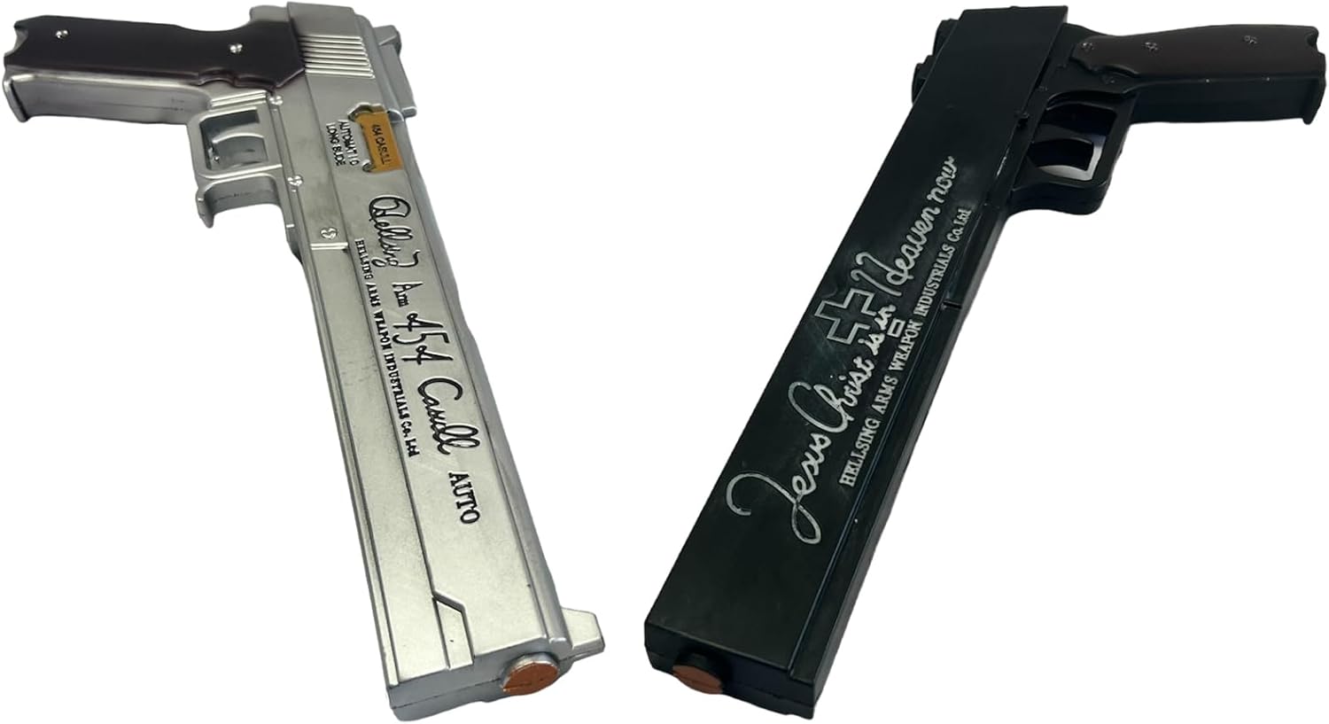 LALAPORT Hellsing ARMS Alucard 454 Casull Jackal Auto Prop Replica for Role Playing Cosplay Costume Halloween Xmas Gift (Casull + Jackal)