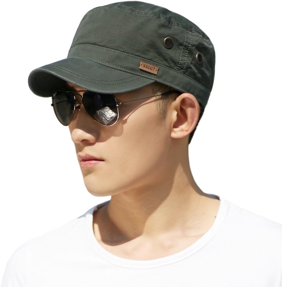 Comhats Mens Classic Army Military Hat Combat Cap 100% Cotton Lined & Size Adjustable