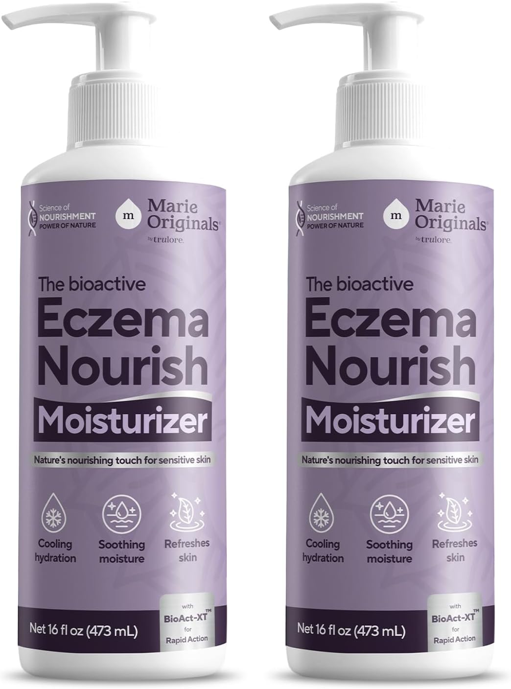 Marie Originals Eczema Moisturizer Body Lotion, 2 Pack