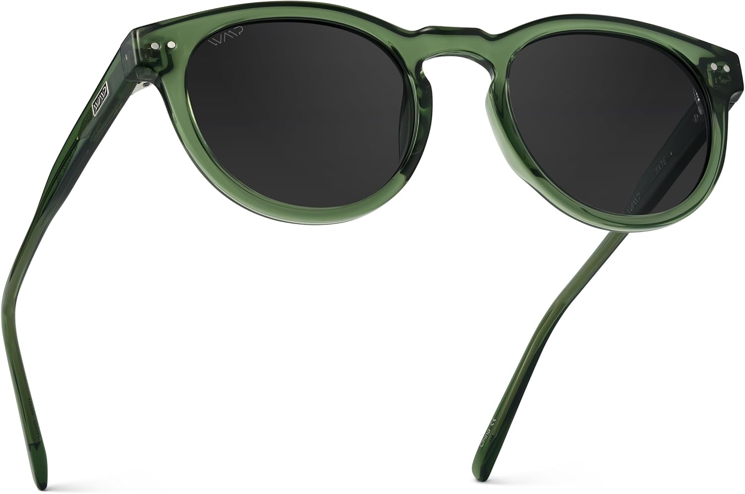 WearMe Pro Round Polarized Sunglasses for Women - Retro Classic UV400 Protection for Driving & Everyday Wear