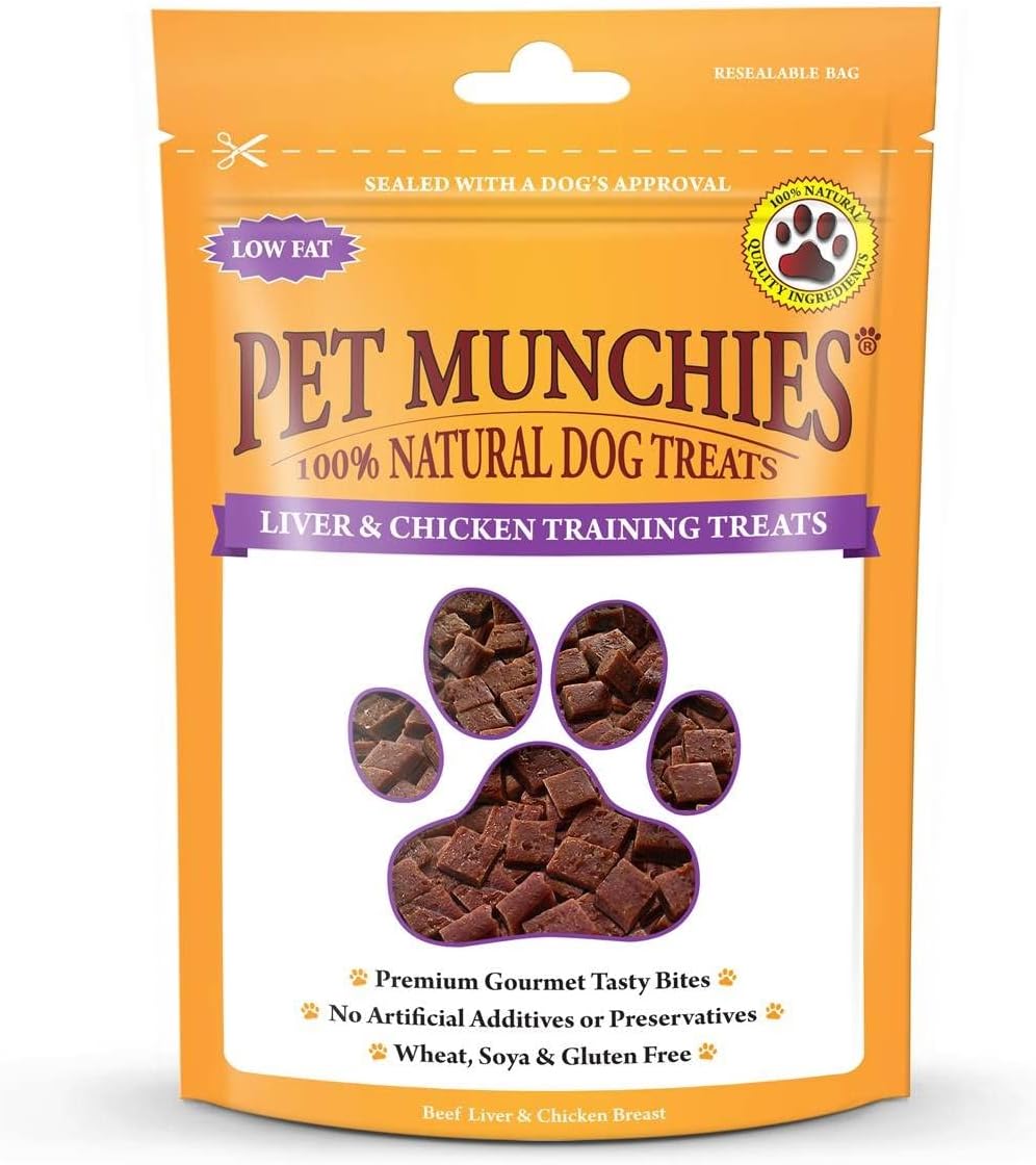 Liver and Chicken Training Treat, Pack of 8