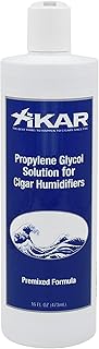 Xikar Cigar Humidor Solution - Premium Pre-Mixed Propylene Glycol for 70% Relative Humidity Maintenance, Consistent Humidity Control, Easy-to-Use Liquid for Reliable Cigar Humidification, 16 Fl Oz