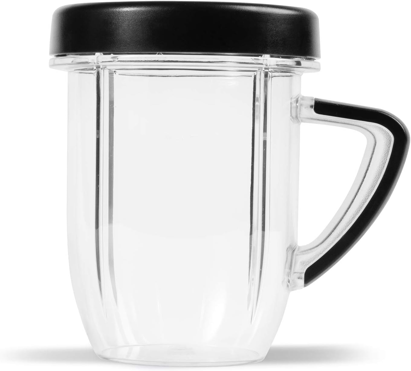 NutriBullet - NBM-U0272 NutriBullet Rx 30 Oz Short Mug with Lip Ring, Black