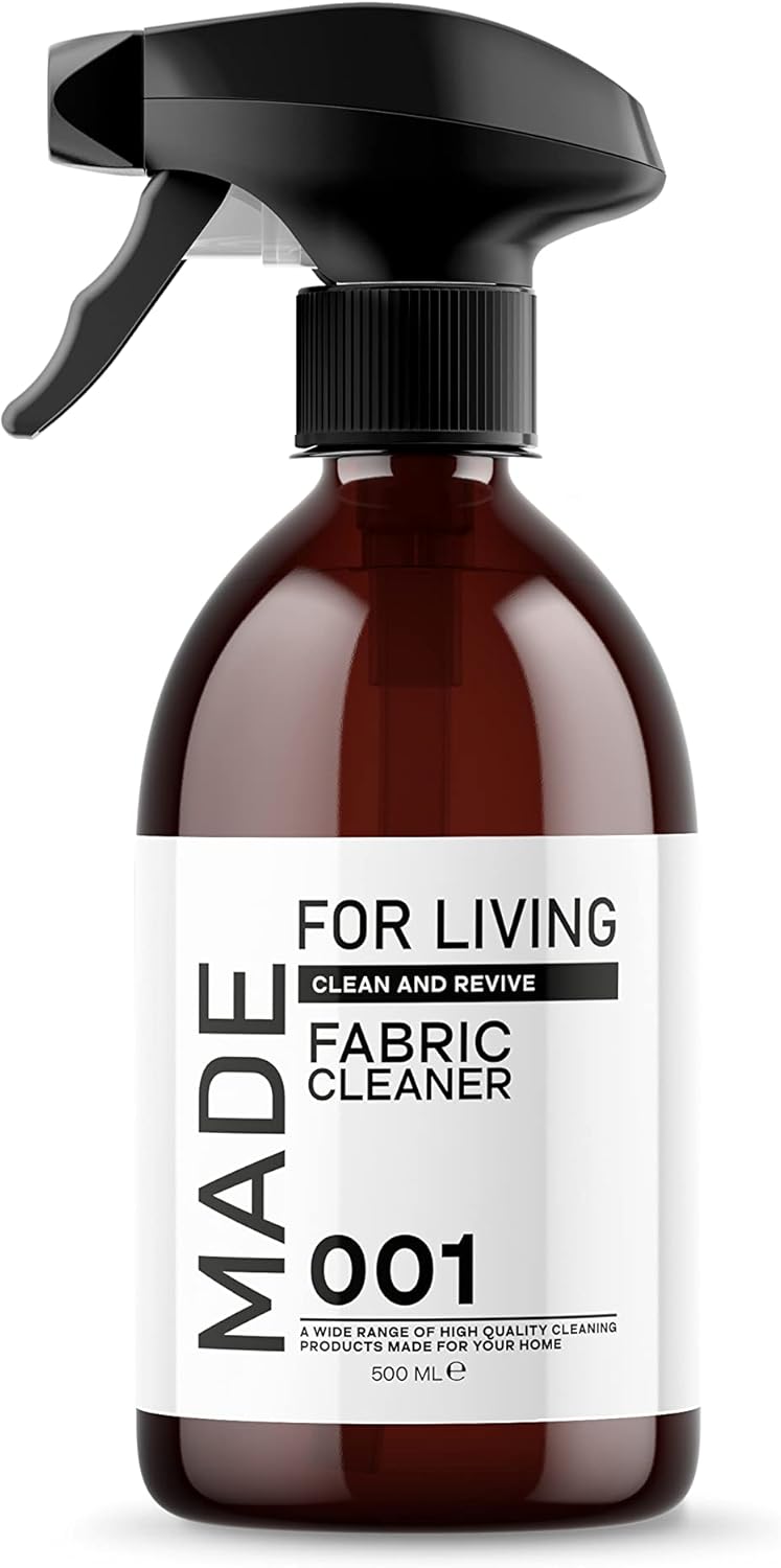 Made For Living - Fabric Cleaner Spray | Upholstery Stain Remover | Use on Sofas, Carpet, Car Seats etc 500ml