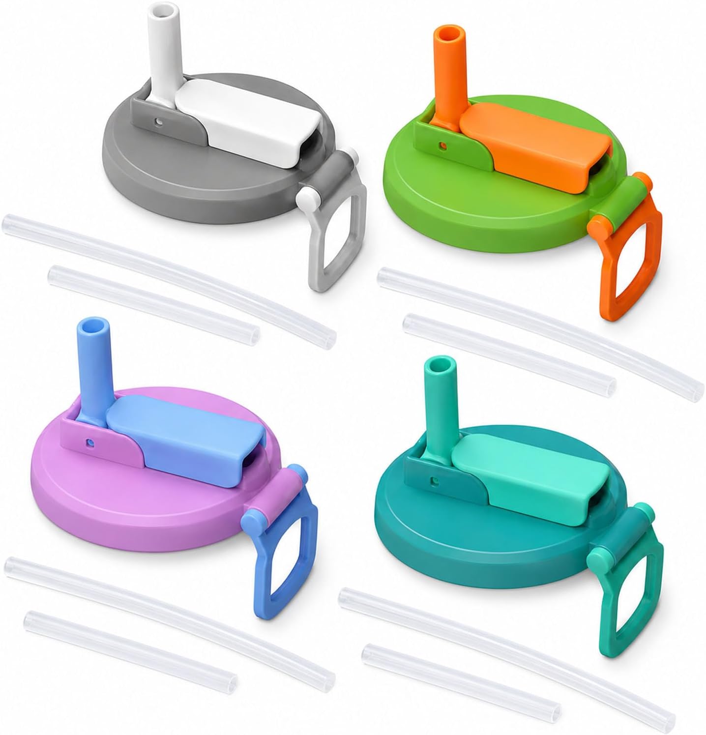 4 Pack Soda Can Lids, Reusable Can Covers for Standard Fizzy Drinks Beer Juice