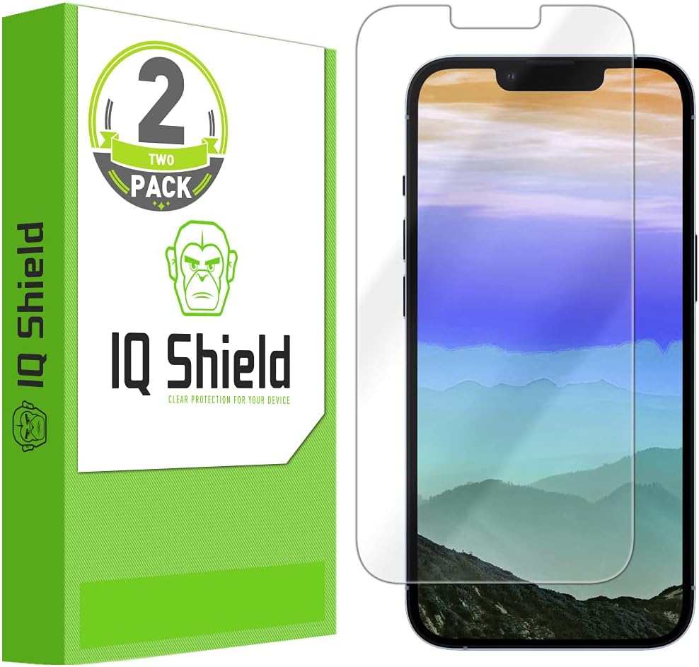IQShield TPU Screen Protector Compatible with Apple iPhone 14 Plus/iPhone 13 Pro Max (6.7 inch)(2-Pack)