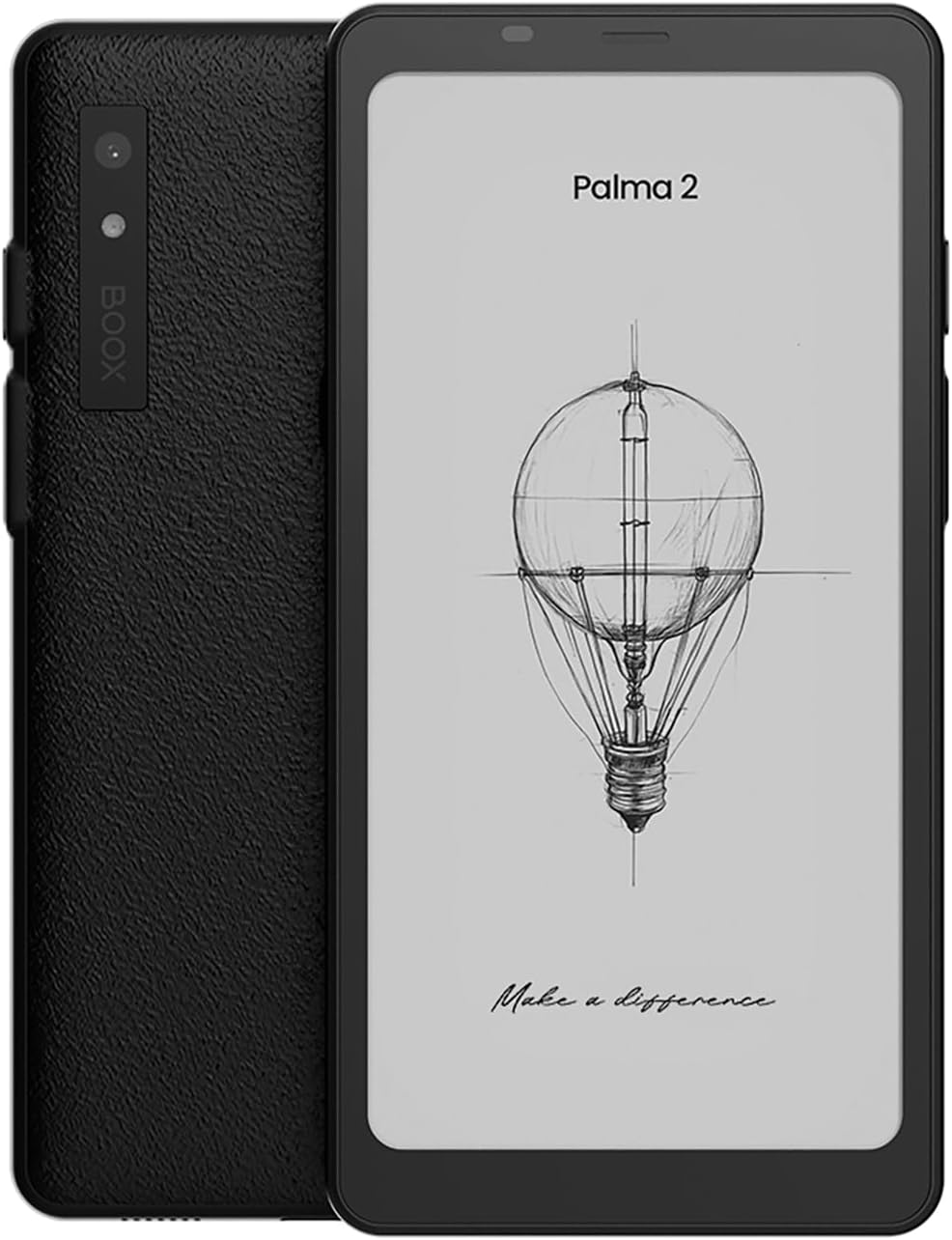 BOOX Palma 2 Mobile ePaper eBook Reader Fingerprint Recognition Smart Button Dual Microphones (Black)