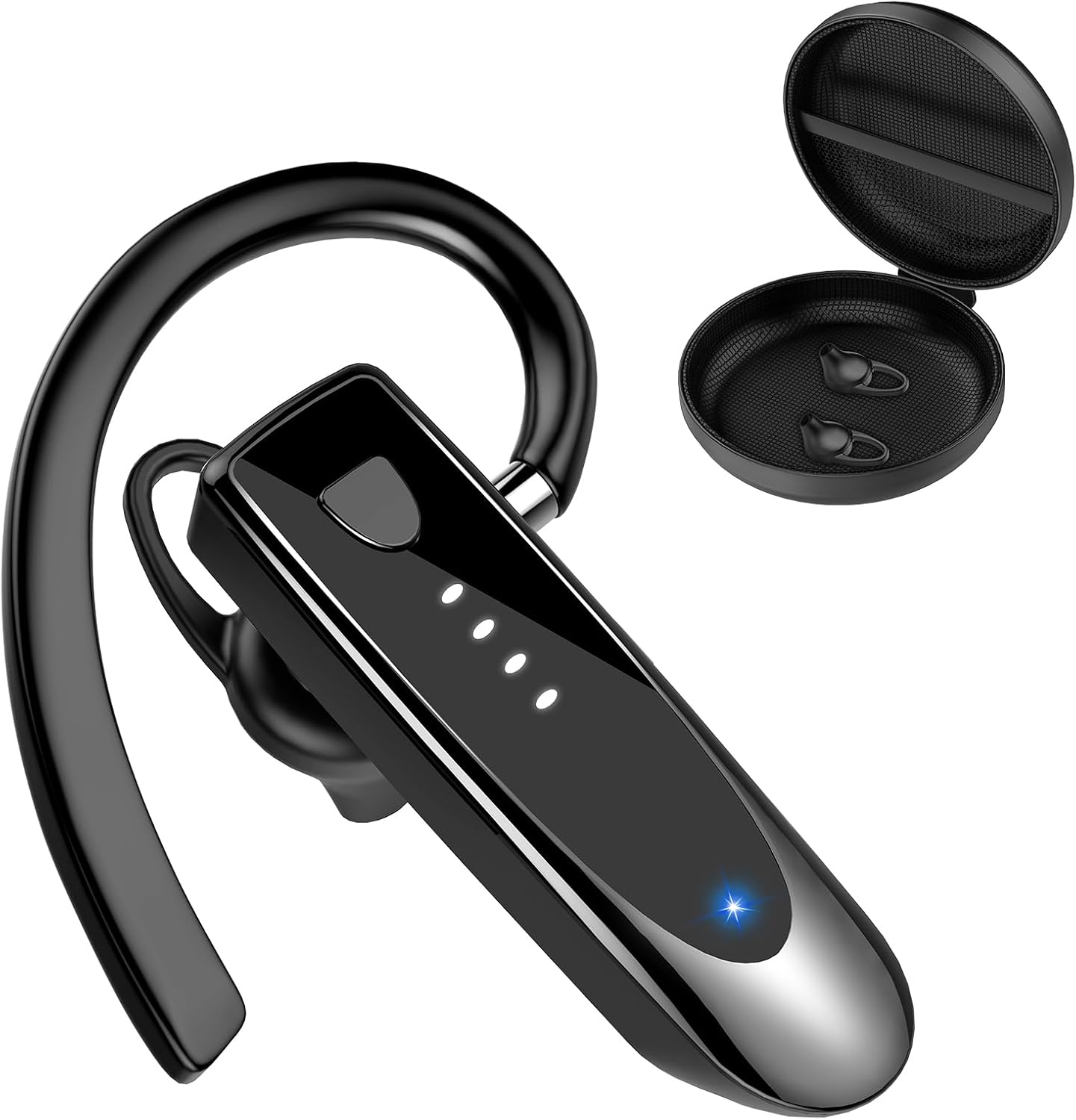 Bluetooth Earpiece, Wireless Handsfree with Microphone