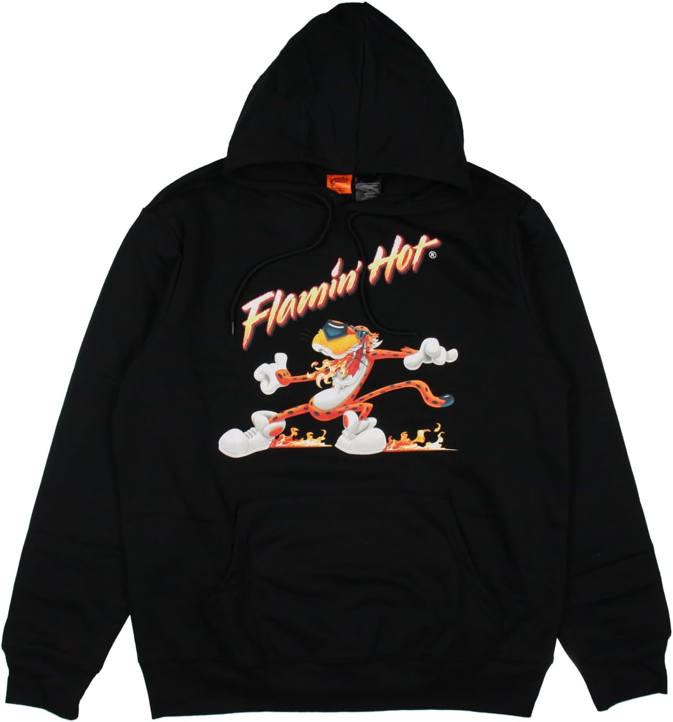 Mad Engine Cheetos Men's Chester Cheetah Flamin' Hot Graphic Print Adult Pullover Hoodie