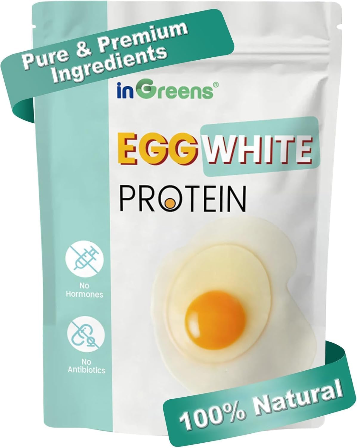 inGreens 10 Oz Dried Egg White Protein Powder