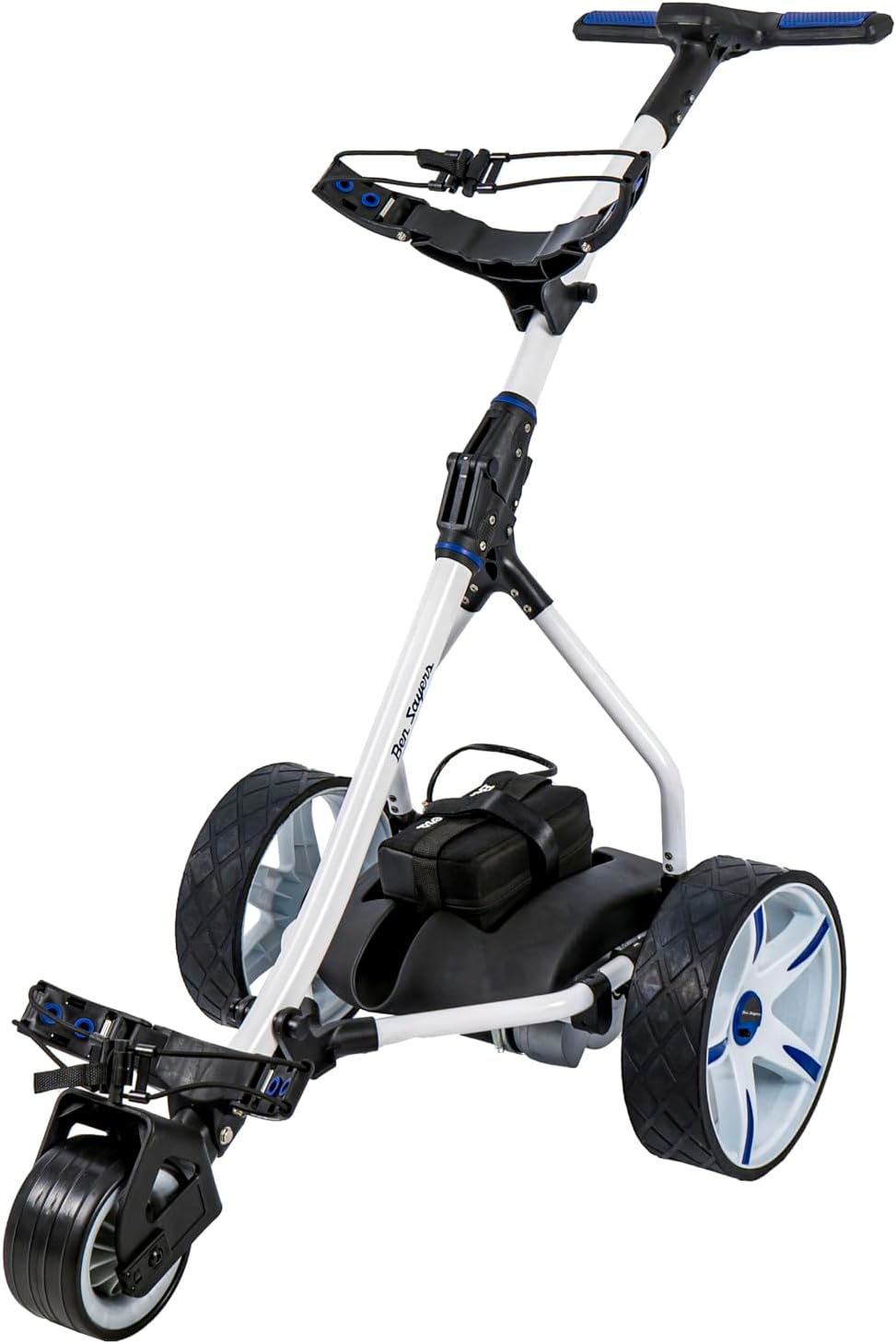 Ben Sayers Electric Golf Trolley | 18-Hole Lithium Battery Trolley | 9 ...