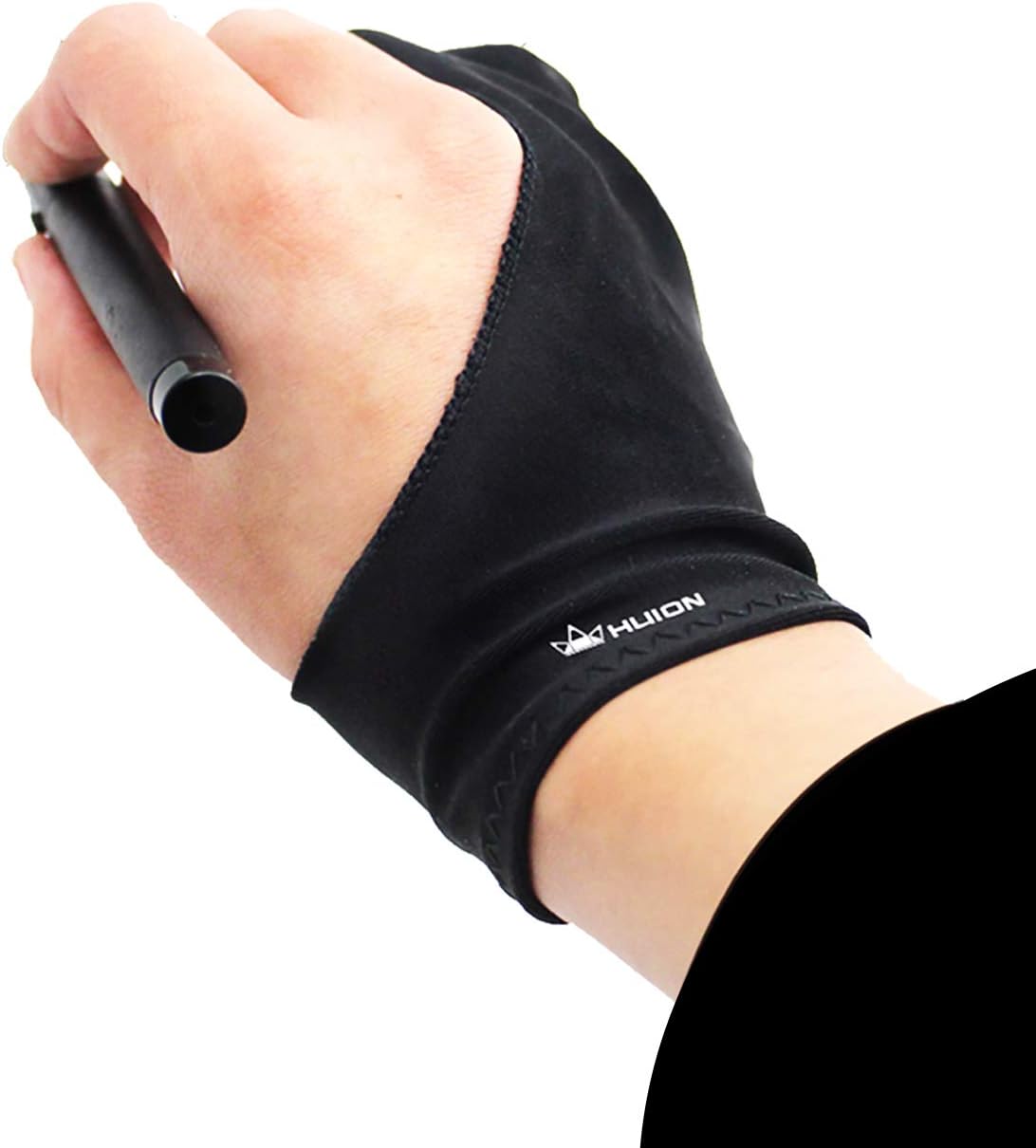 Huion Artist Glove for Graphics Drawing Tablet - Cura CR-01 (1 Unit of Free Size, Good for Right Hand or Left Hand)