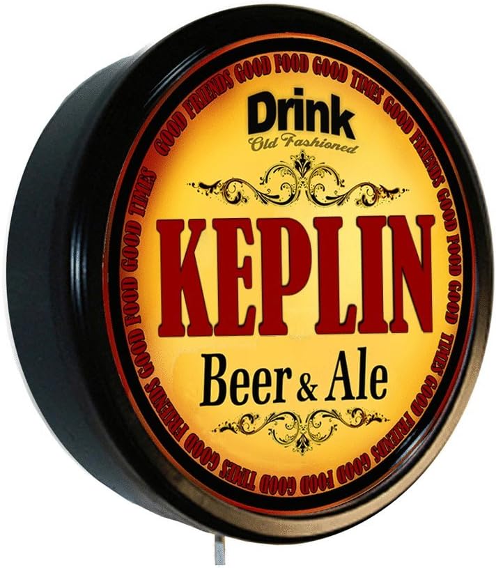 Goldenoldiesclocks KEPLIN Beer and Ale Cerveza Lighted Wall Sign