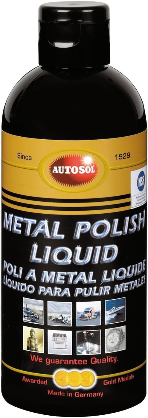 Autosol 11 001210 Metal Polish Liquid, 250 ml