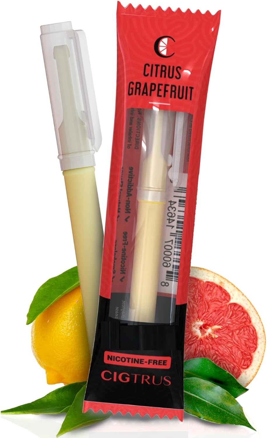 Cigtrus Tobacco-Free, Nicotine-Free Smokeless Air Inhaler - Non-Electric | Oral Fixation Relief Aid | Habit Replacing Breathing Stick (Red)
