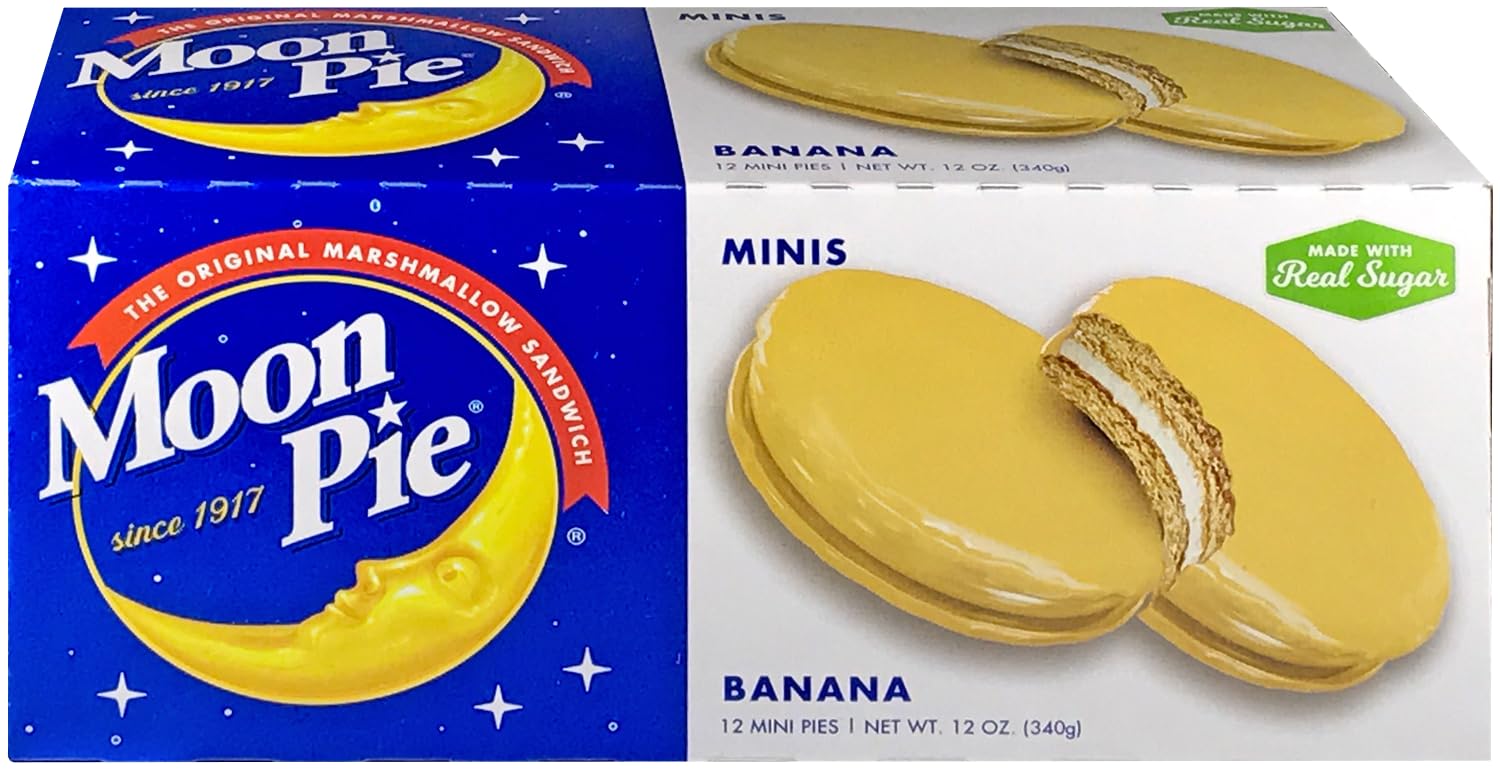 Mini Moon Pies 12ct Box (Pack of 1) (Banana)