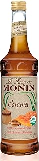 Monin Organic Syrup Caramel - Single Bottle