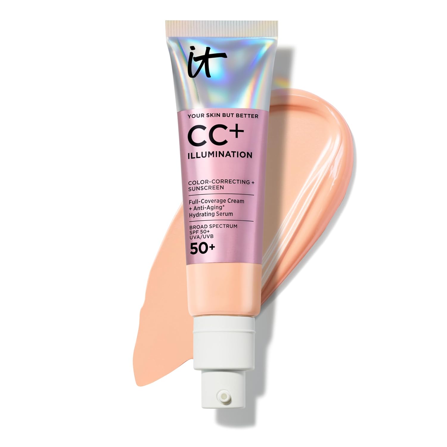 IT Cosmetics CC+ Cream Illumination Radiant Foundation with SPF 50+