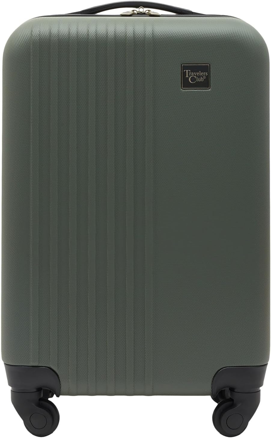 Travelers Club Cosmo Hardside Spinner Luggage, Fern Green, Carry-On 20-Inch