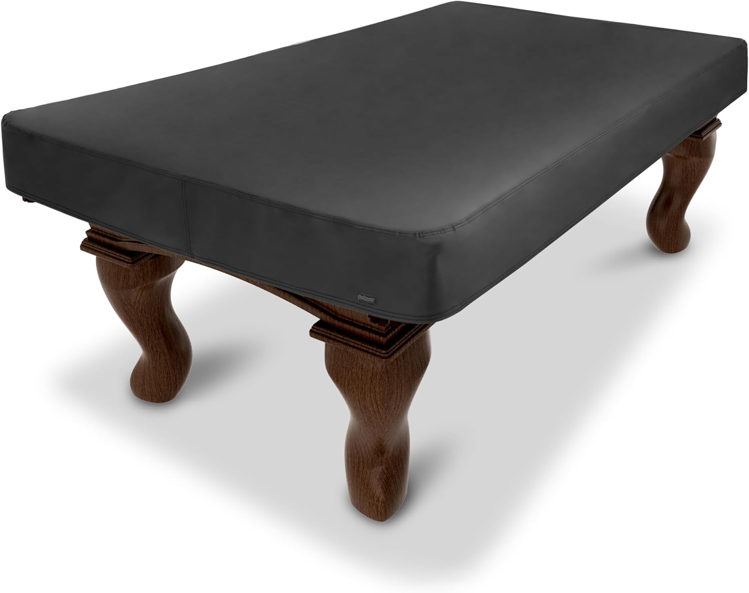 GoSports 6 ft Premium Leatherette Pool Table Cover - Waterproof & Tearproof - Heavy Duty Indoor & Outdoor Billiard Table Cover - Black