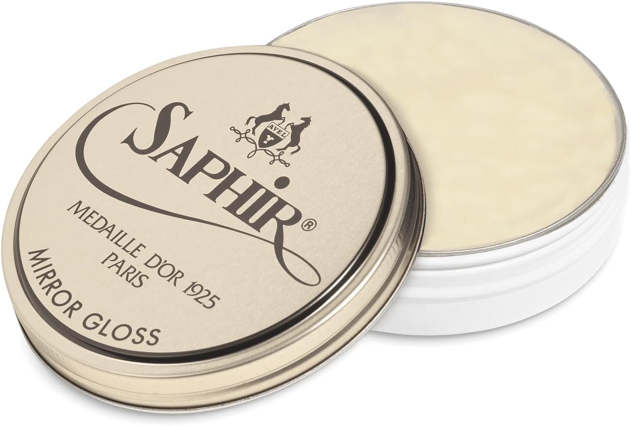 SAPHIR Medaille d’Or Mirror Gloss - Natural Wax Polish for Leather Shoes & Boots