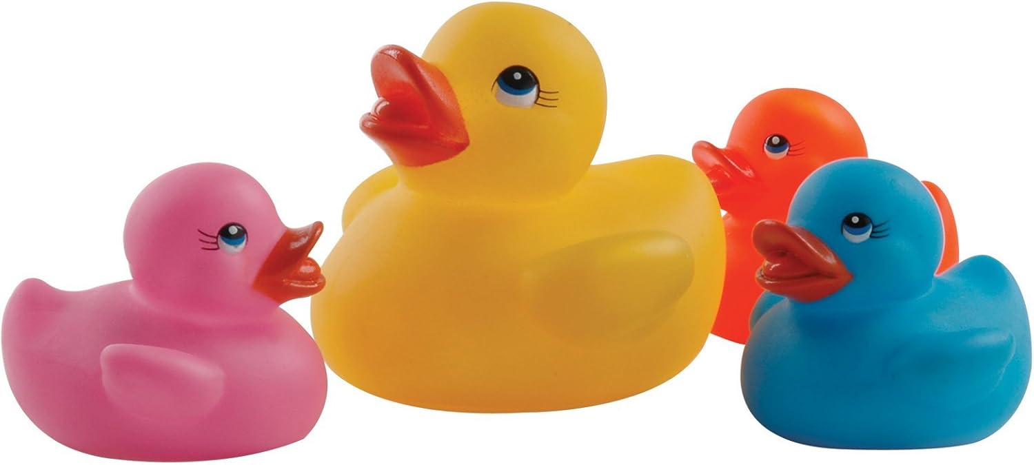 UMKYTOYS Bath Duck Family Set Bath toys for kids children rubber ducks for the bath