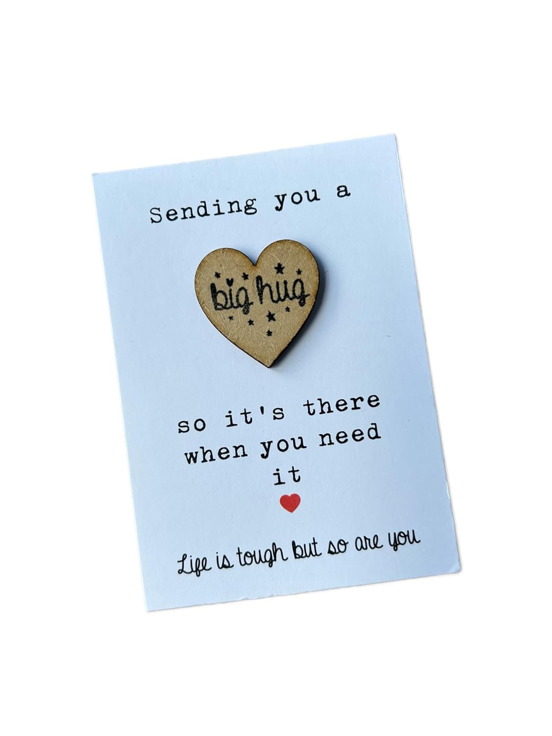 Pocket hug gift | Sending you a big hug | Send a hug in the post gift | Pocket Hug token | Pocket heart