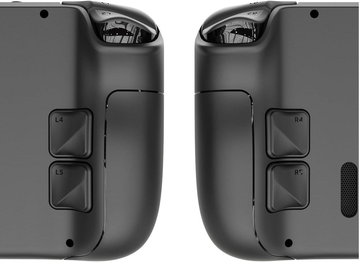 Skull & Co. Back Button Enhancement Set, Improvement Button Protection Kit for Steam Deck- Black, 4pcs