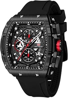 Mini Focus Men's Watch Fashion Sport Wrist Watches (Chronograph/Waterproof/Luminous/Calendar) Silicon Strap Quartz Watch for Men