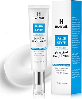 Dark Spot Remover for Face and Body, Dark Spot Corrector Cream, Skin Brown Spot Remover, Skin Care Face Cream, Sun Spot Remover, Rapid Tone Repair Retinol (2 Fl Oz)