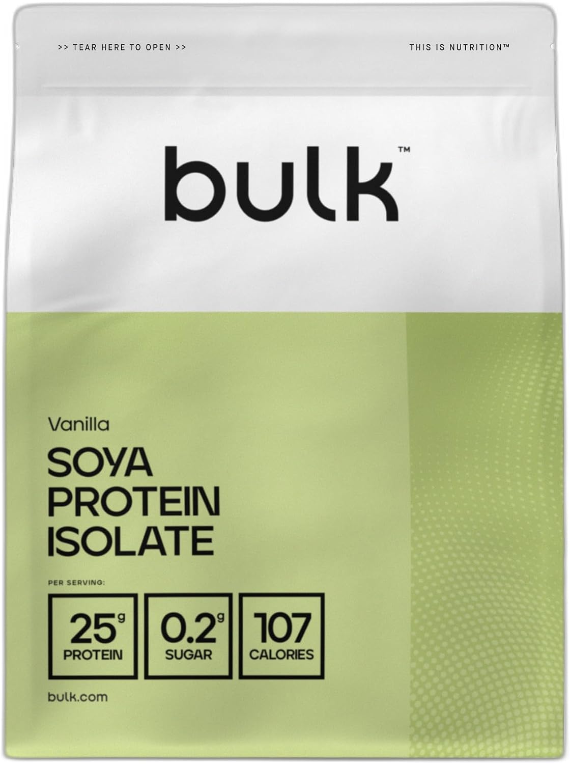 Bulk SOYA Protein Isolate Powder, Vanilla, 1 kg