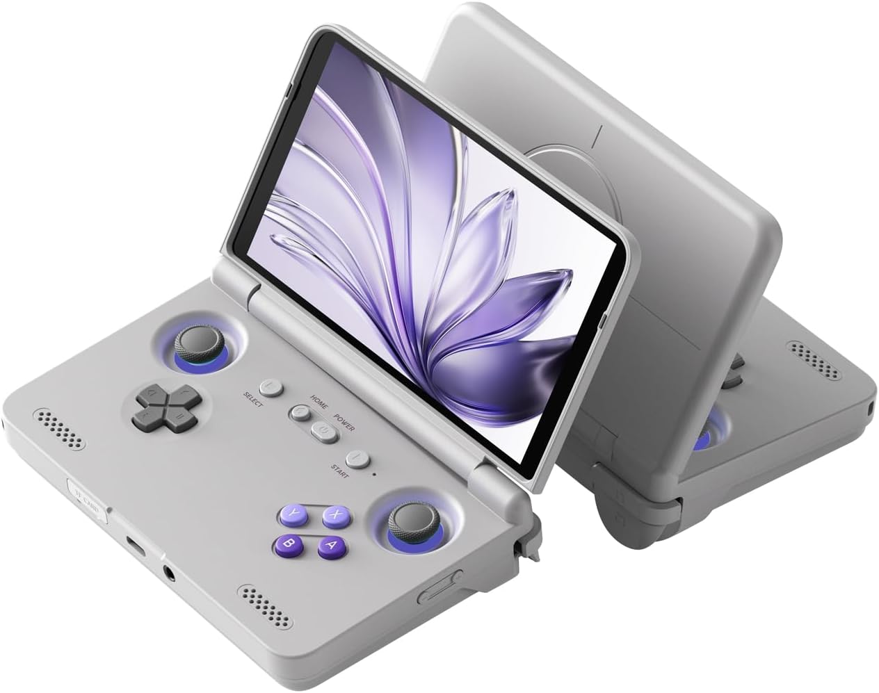 Retroid Pocket Flip 2 Retro Game Console, 5.5" AMOLED 1080P Display, Hall Effect Sticks, 5000mAh Battery, Portable Android Handheld (16Bit US)