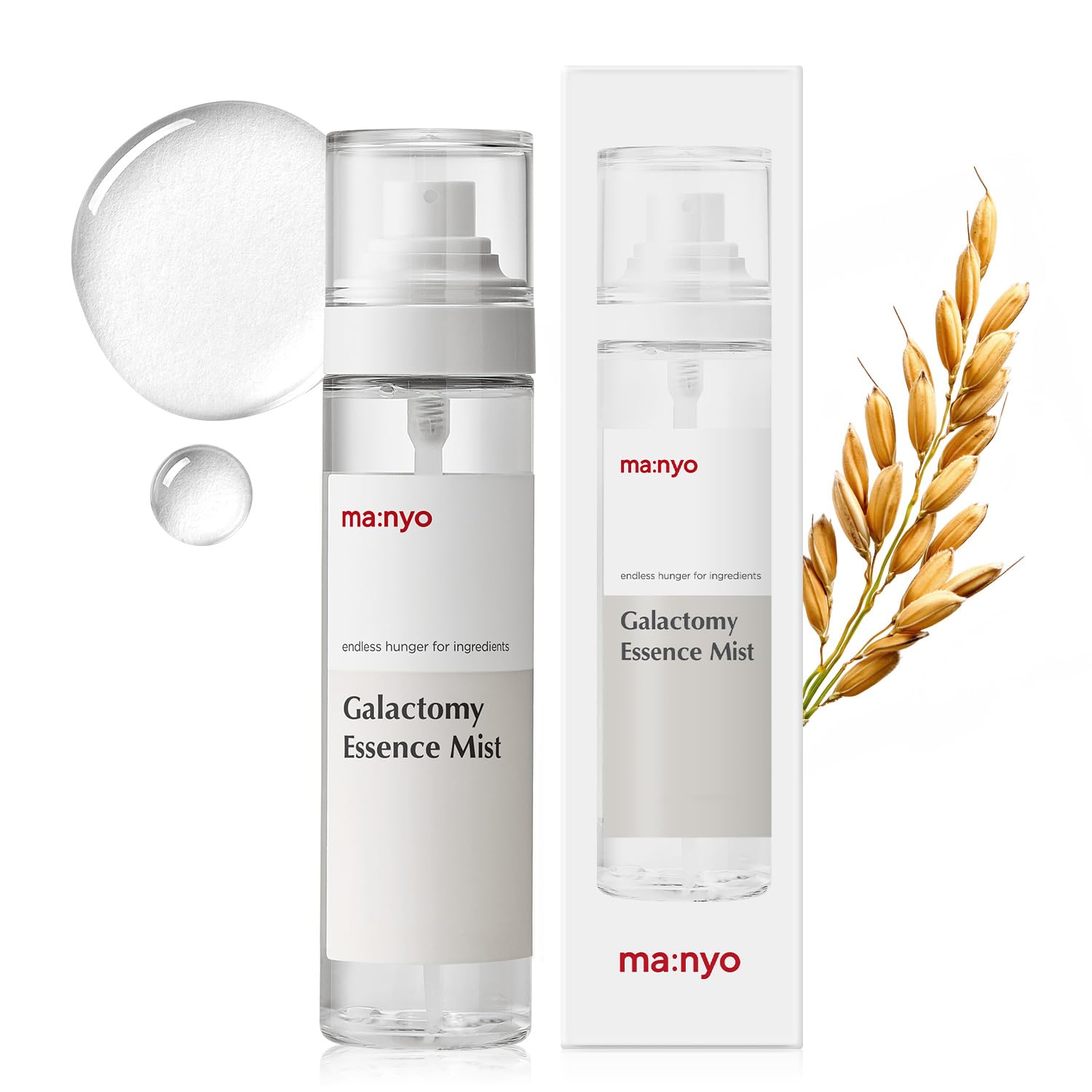 MA:NYO Galactomy Essence Mist Ultra Hydrating, Niancinamide, Korean Skin care 4.0 fl oz