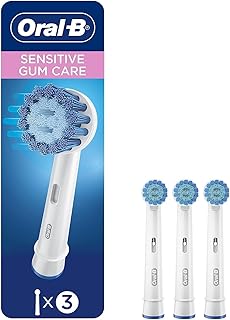 Oral-B Sensitive Gum Care Electric Toothbrush Replacement Brush Heads Refill, 3 Count