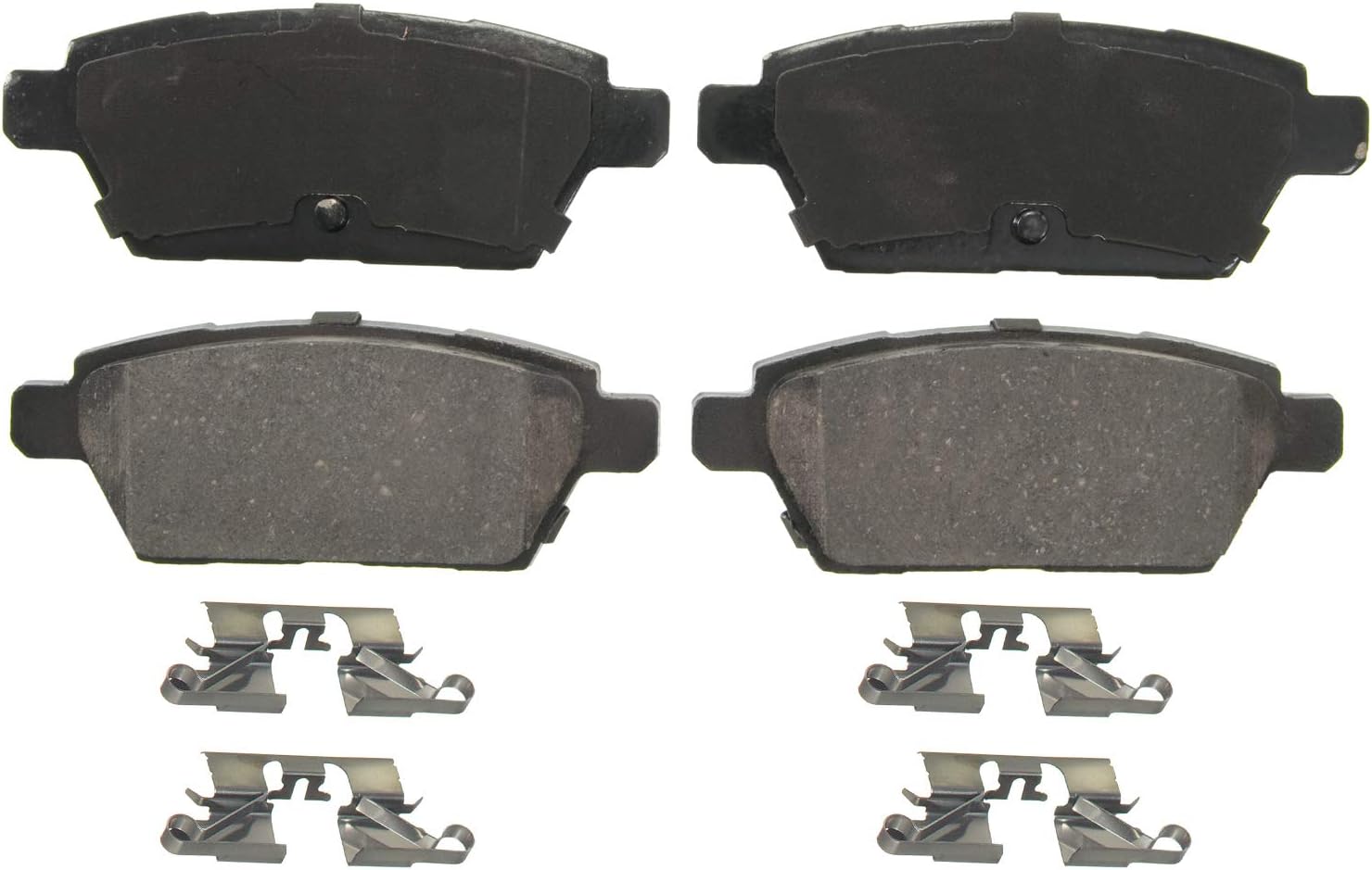 Wagner QS ZD1161 Disc Brake Pad Set, Chamfered Edges for Smooth, Quiet Stops, Fits 2006–2012 Ford Fusion