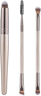 Makeup Brushes Dual-Ended Eye Brush Travel Eye Makeup Brush Set Eyeshadow Eye Blending Eyeliner Concealer Brush Face Eyebrow Eyeshadow Brush for Liquid