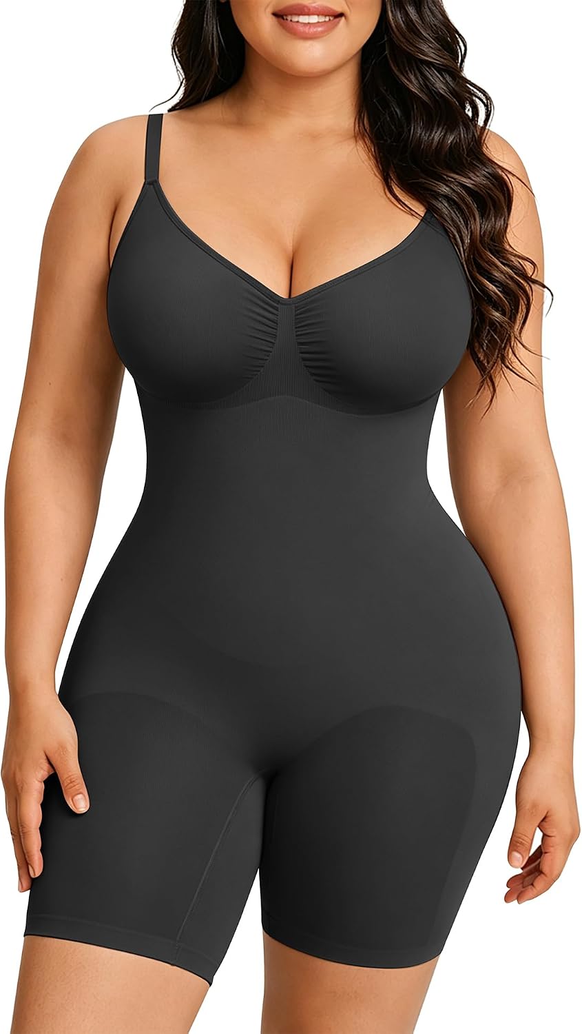 FeelinGirl Shapewear Tummy Control for Women Seamless Body Shaper Bodysuit