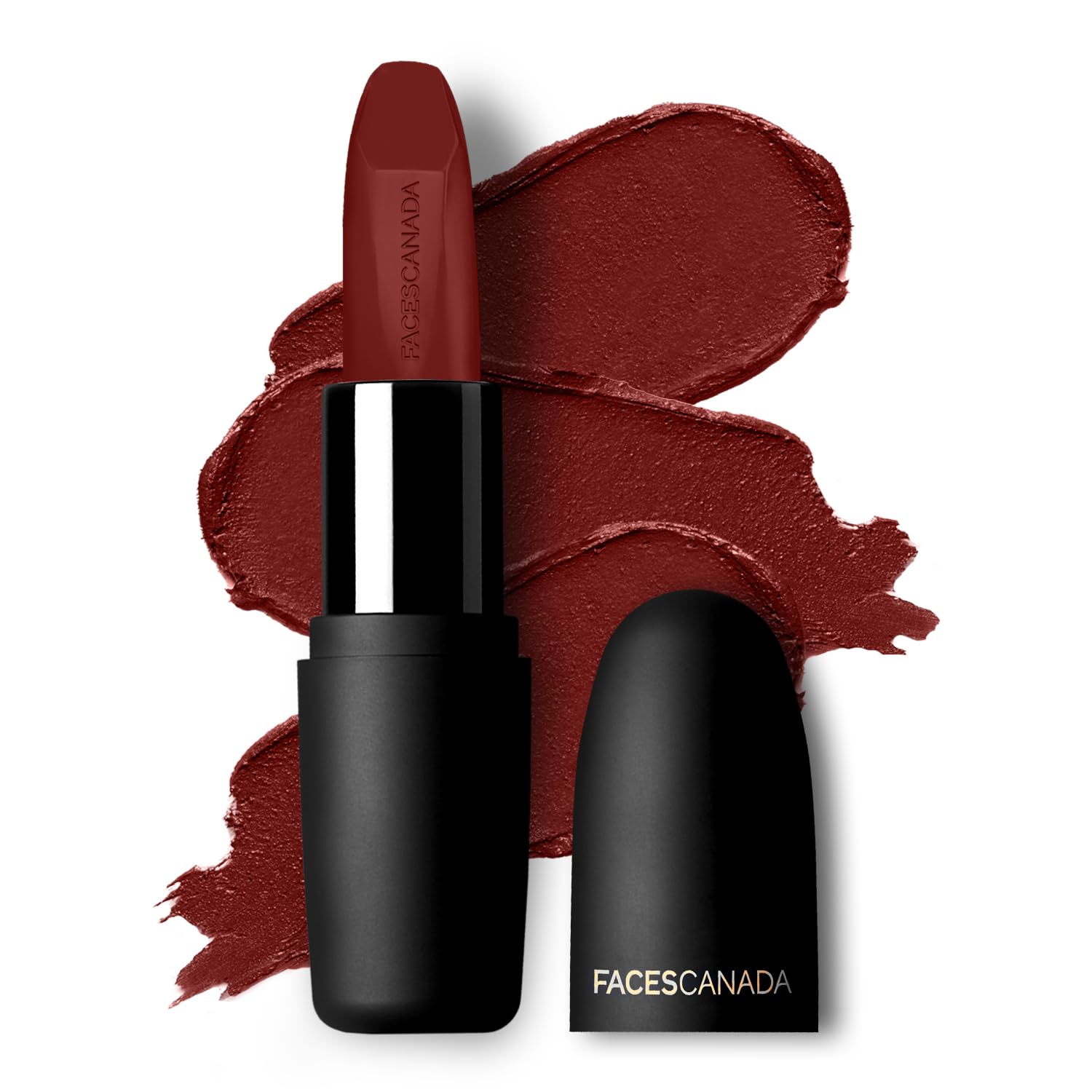 Weightless Matte Lipstick - Maroon Love 06 | Lightweight Lip Color | Smooth One Stroke Glide | Moisturizes & Hydrates Lips | 0.16 Oz/4.5g