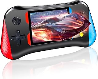 Handheld Game Console, 3.5" Portable Handheld Video Game Console with 500 Classic Games, Retro Game Consoles for Boys and Girls, Ideal Travel Companion & Birthday, Christmas