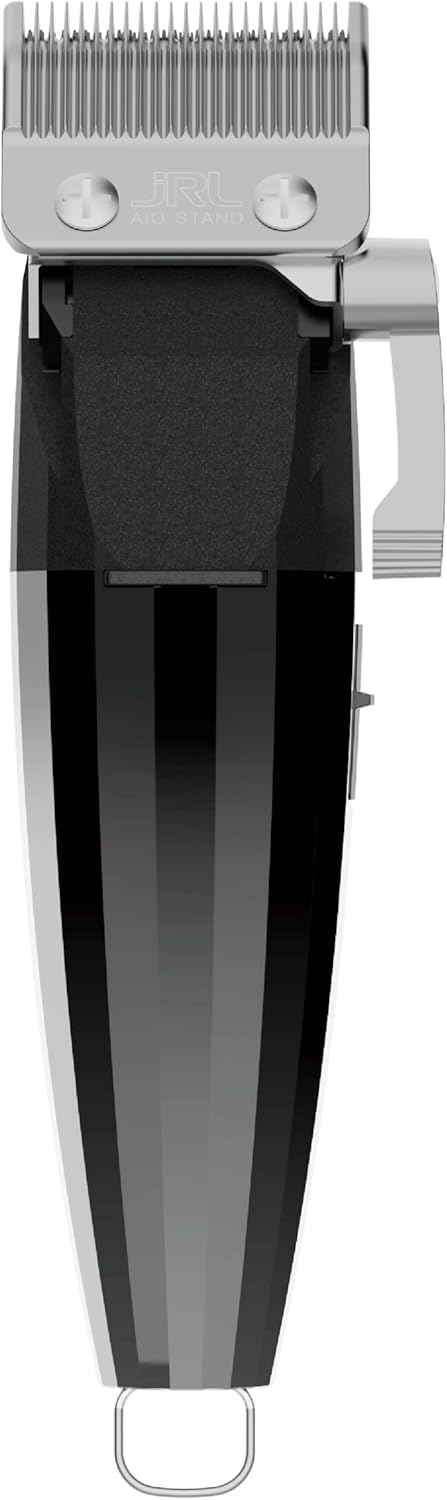 Amazon Series JRL Fresh Fade 2020C Clipper - Professional Hair Clippers w/Cool Blade Technology for Men's Grooming - Rechargeable Clippers w/LCD Display and Corrosion Proof (Silver)