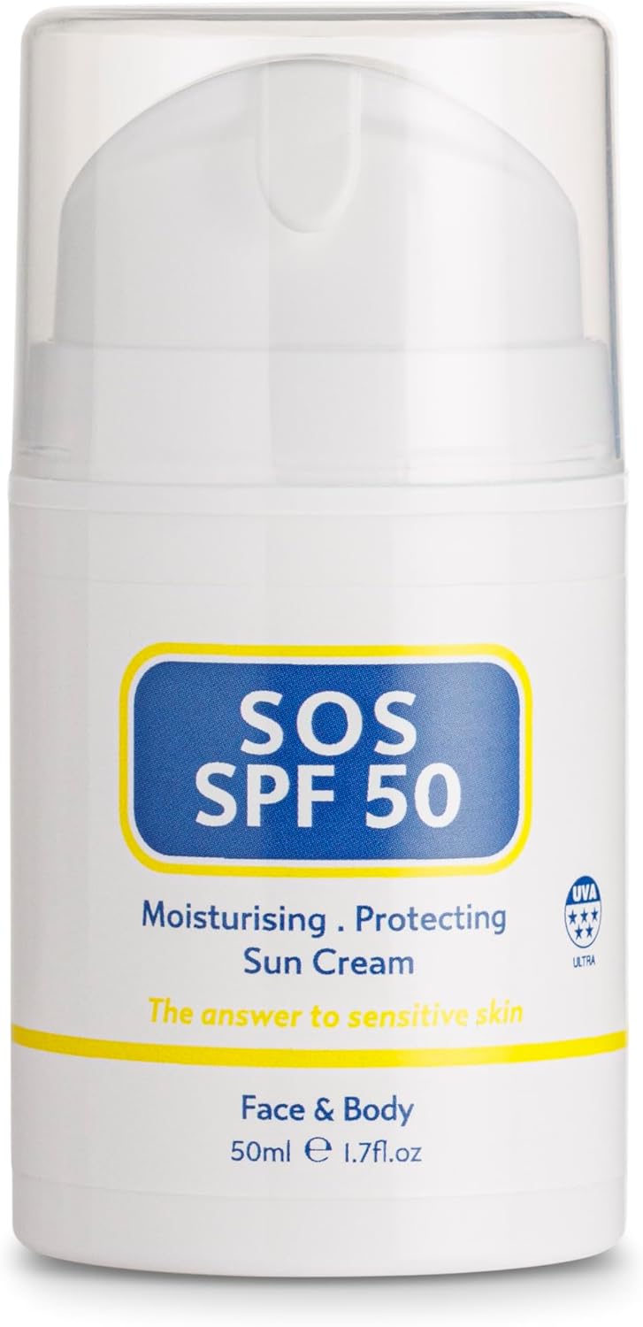 SOS SPF 50 Sun Cream, 50ml