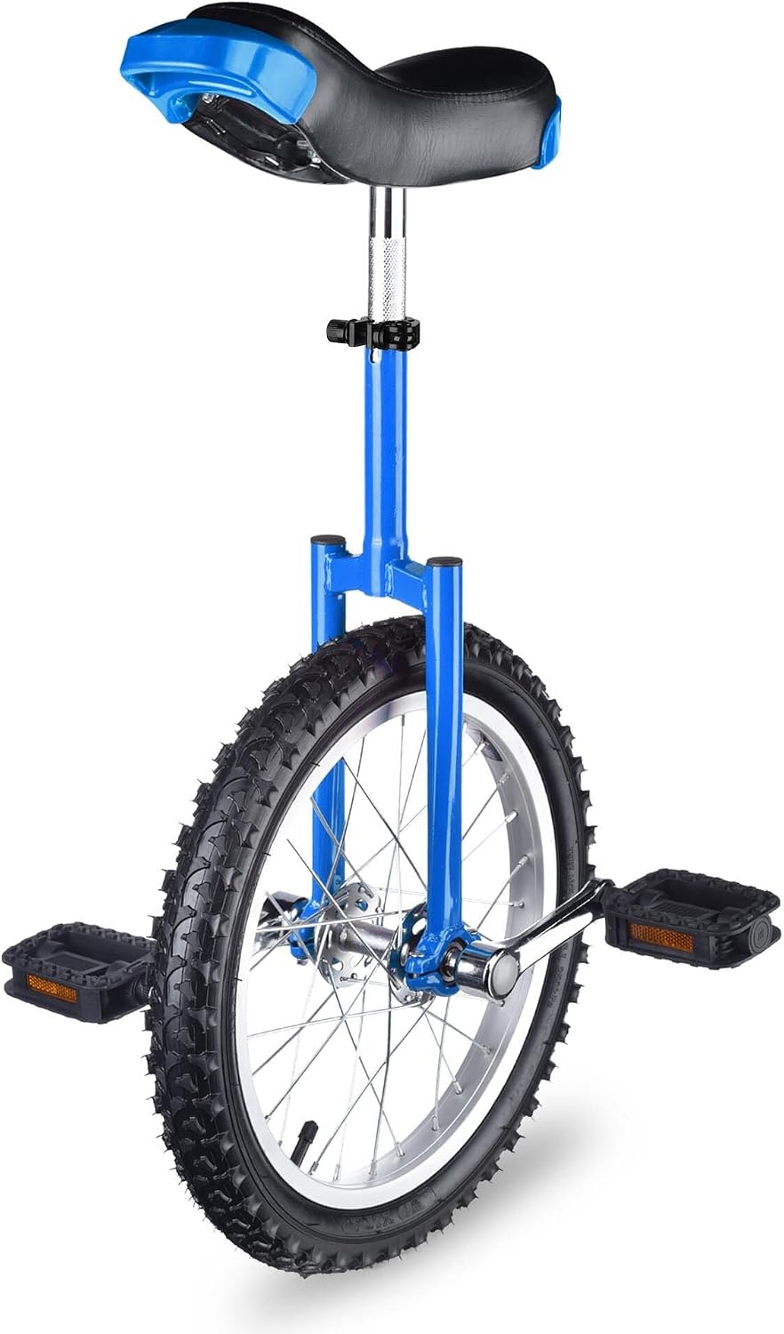 AW 16/18/20/24 Inch Wheel Outdoor Unicycle Adjustable Seat Exercise Balance
