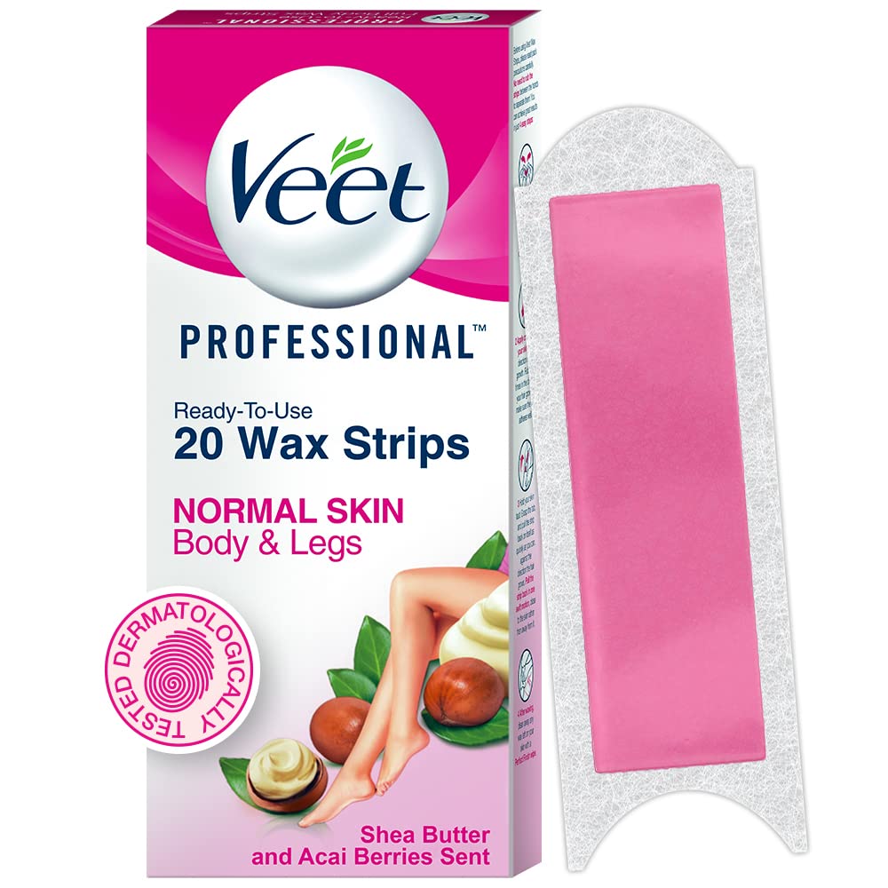 Veet Full Body Waxing Kit for Normal Skin,
